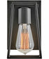 Filmore 1-Light Single Light Vanity in Black
