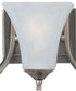 Maxim Aurora 3-Light Bathroom Vanity Satin Nickel 20100FTSN