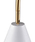 Tully 69'' High 1-Light Floor Lamp - Matte White