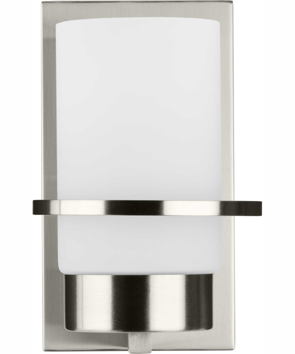 Reiss 1-Light Modern Farmhouse Vanity Light Brushed Nickel