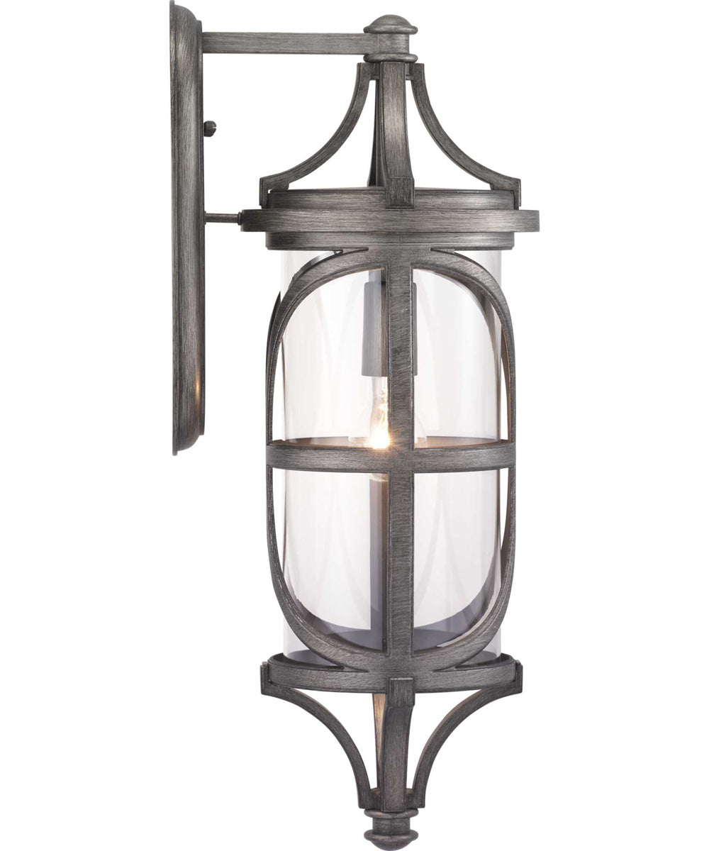 Morrison 1-Light Large Wall Lantern Antique Pewter