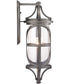 Morrison 1-Light Large Wall Lantern Antique Pewter
