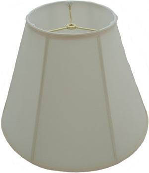 18"W x 14"H Egg Shell Empire Shade