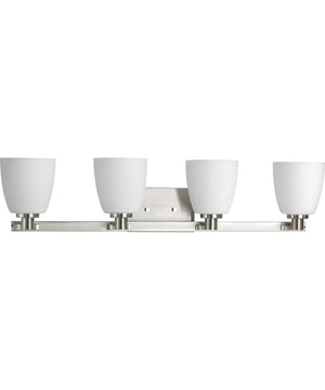 Fleet 4-Light Bath & Vanity Brushed Nickel