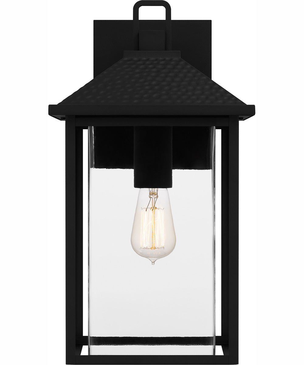 Fletcher Large 1-light Outdoor Wall Light  Coastal Armour Aluminum Earth Black