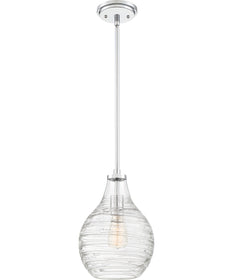 Genie Small 1-light Mini Pendant Polished Chrome