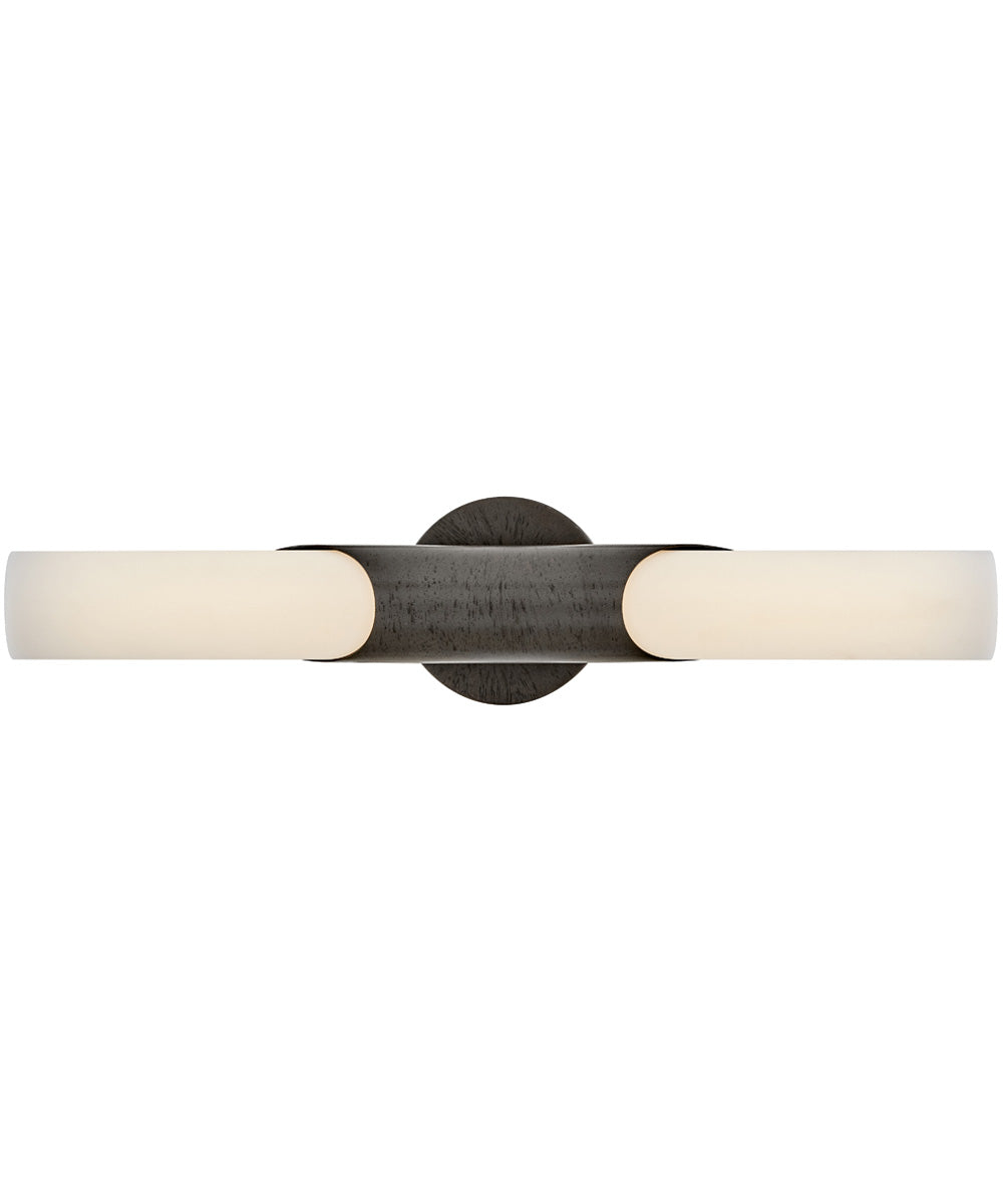 Grace LED-Light Medium LED Vanity in Textured Black Oxide