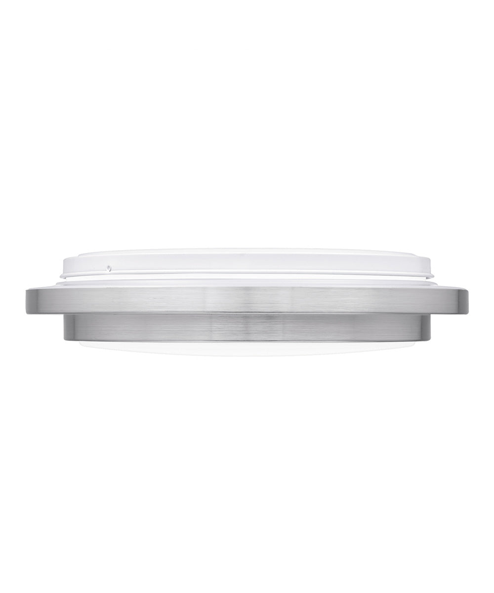 Irving  Semi Flush Mount Brushed Aluminum