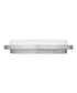 Irving  Semi Flush Mount Brushed Aluminum