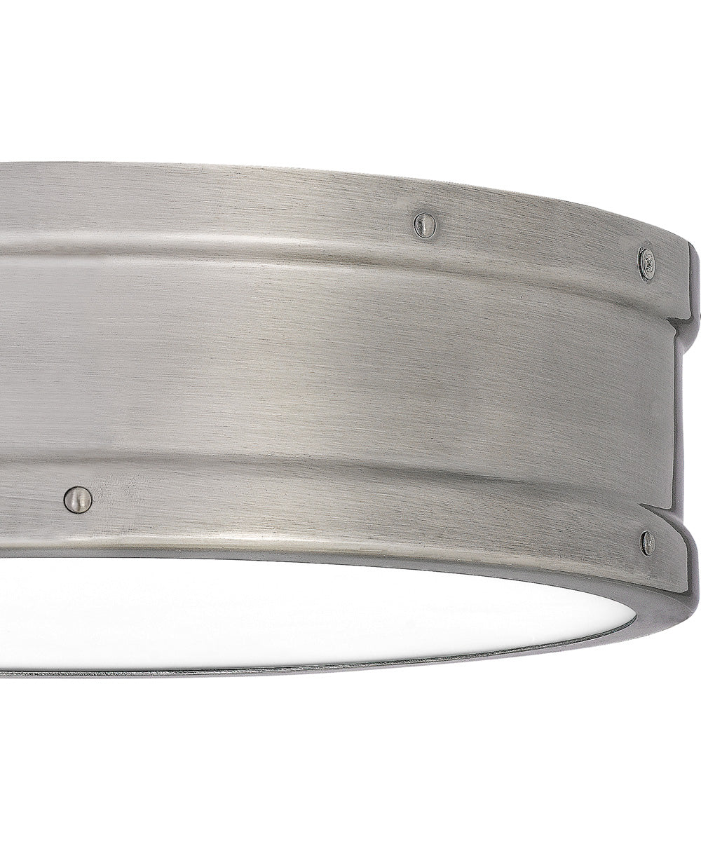 Ahoy  Flush Mount Antique Polished Nickel