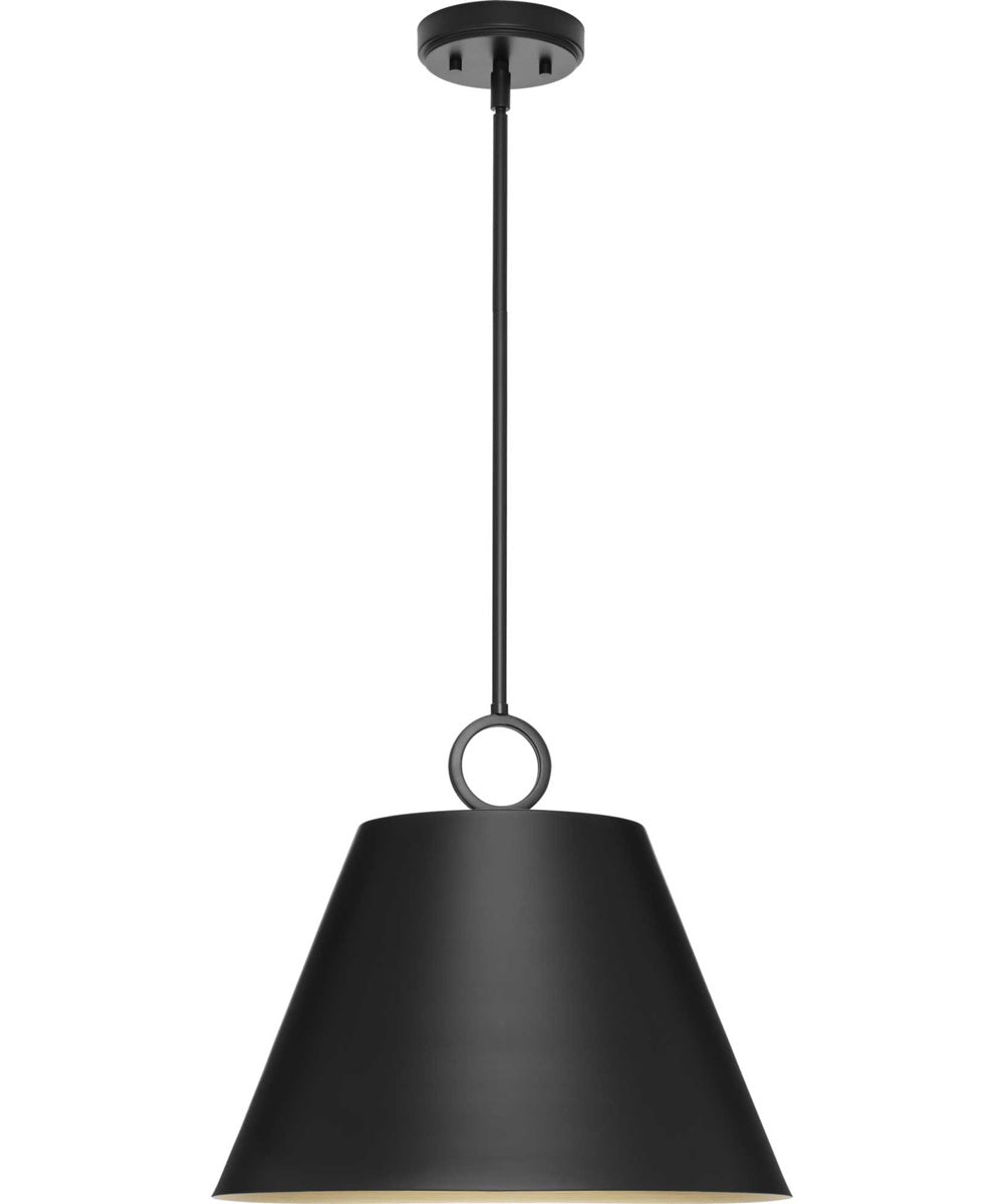 Parkhurst 3-Light New Traditional Metal Pendant Light Matte Black