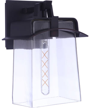 Smithy 1-Light Outdoor Lantern Aged Bronze Brushed