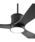 58" Portland Patio Ceiling Fan Matte Black