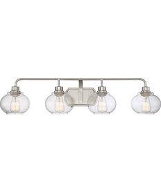 Trilogy Extra Large 4-light Bath Light Brushed Nickel