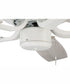 52" Pro Plus Hugger Ceiling Fan White