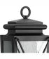 Wakeford 1-Light Transitional Outdoor Small Wall Lantern Textured Black
