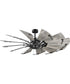 Springer 60-Inch 12-Blade DC Motor Farmhouse Windmill Ceiling Fan Matte Black