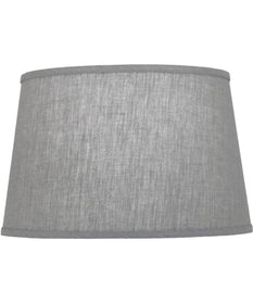15x17x13 Ash Geneva Linen Tapered Drum Hardback Lampshade