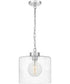 Abner Small 1-light Mini Pendant Polished Chrome
