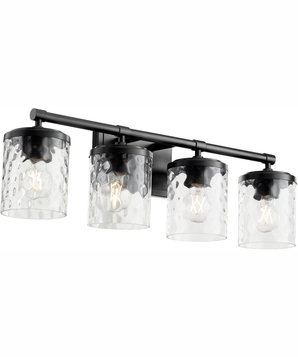 Starky 4-light Bath Vanity Light Matte Black