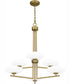Quoizel Chandelier 6-light Chandelier Aged Brass
