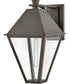 Endsley 1-Light Large Wall Mount Lantern in Blackened Brass