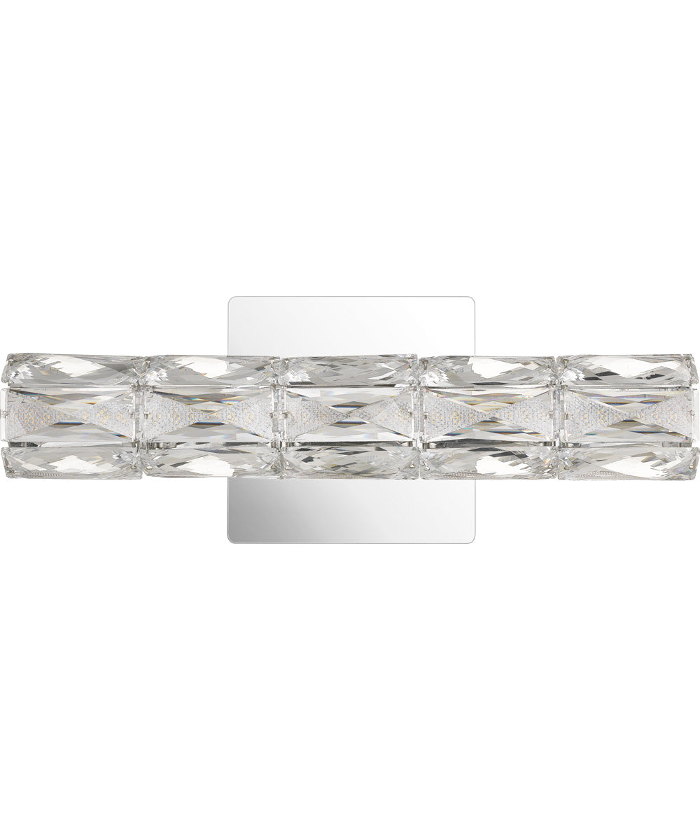 Luster  Bath Light Polished Chrome
