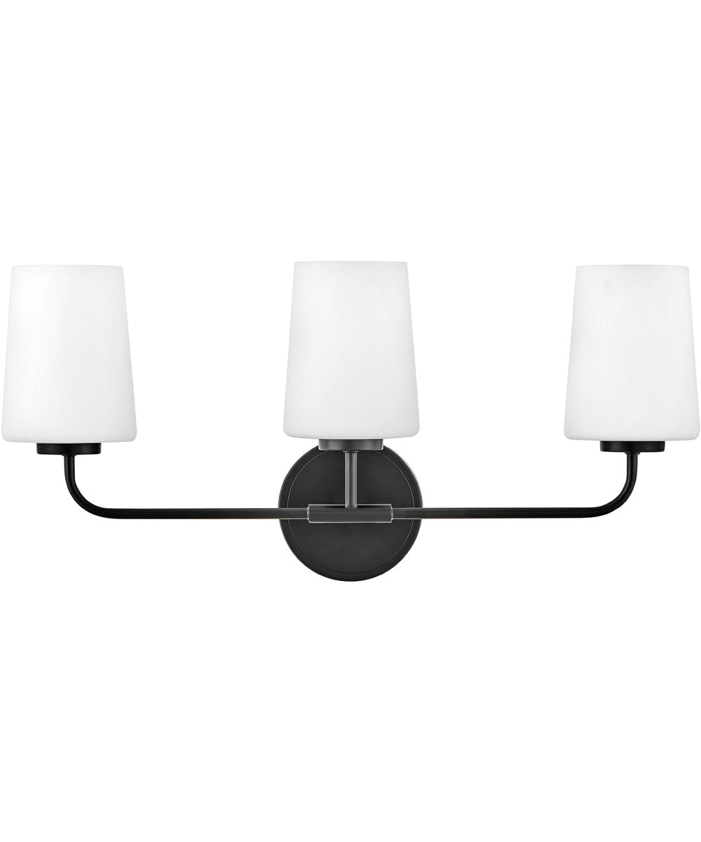 Kline 3-Light Vanity in Black