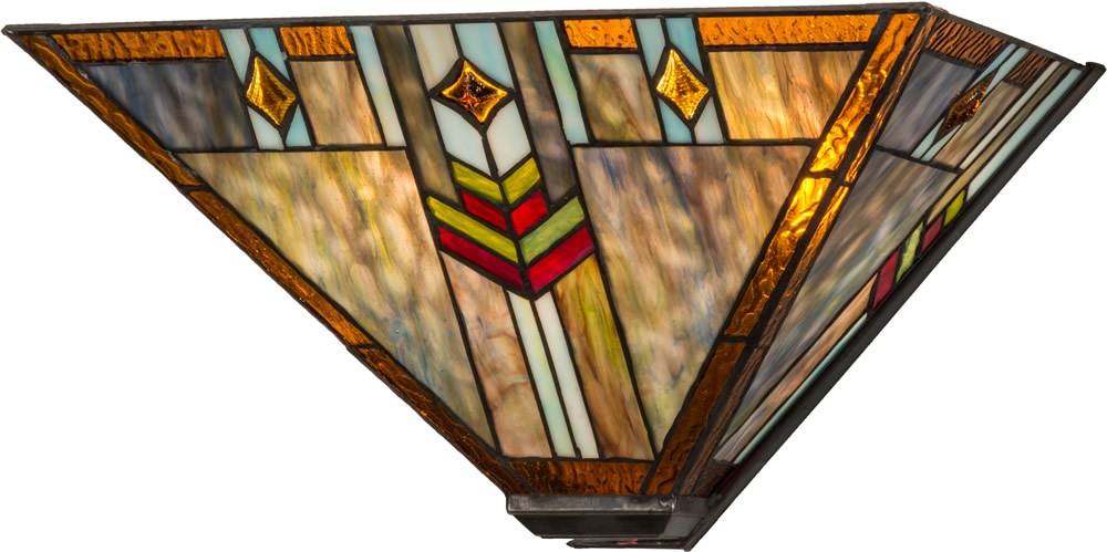 16"W Prairie Wheat Wall Sconce