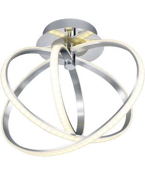Corland LED Ceiling Light Chrome