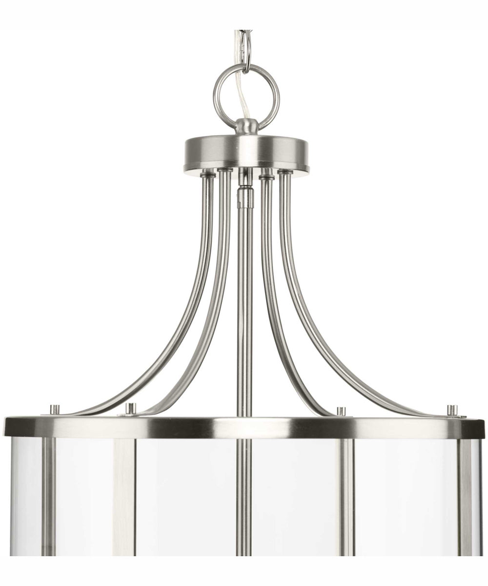 Gilliam 4-Light New Traditional Hall & Foyer Brushed Nickel