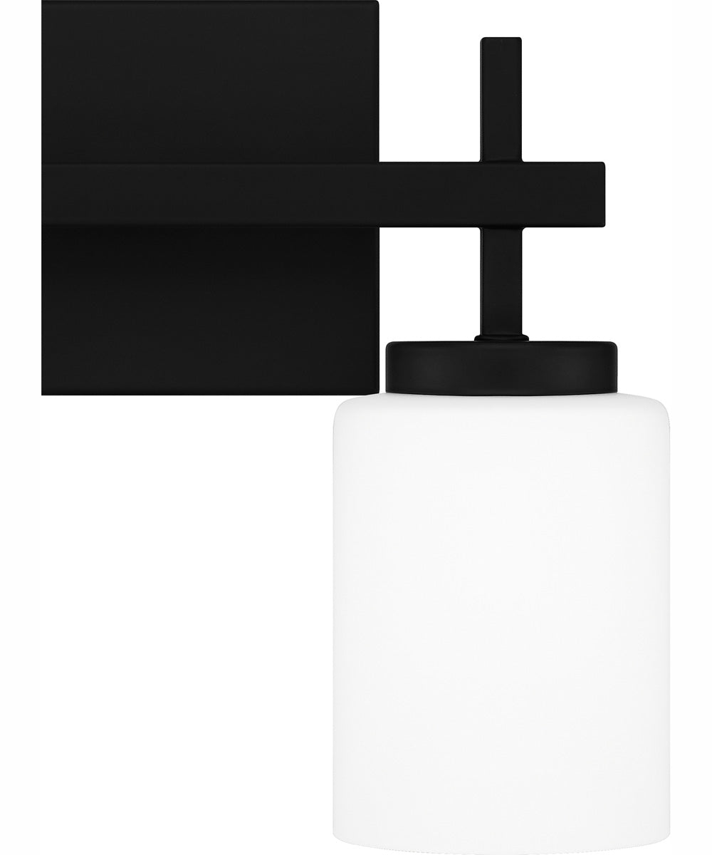 Wilburn Medium 2-light Bath Light Matte Black