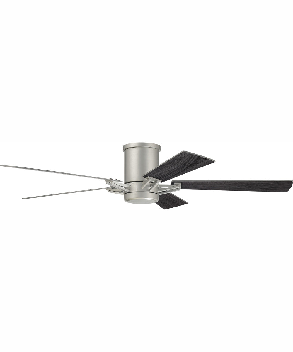 52" Wyatt 1-Light Ceiling Fan Painted Nickel