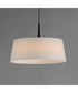 Paramount 16 inch LED Pendant Black