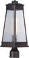 19"H Schooner 1-Light Outdoor Post Lamp Olde Brass
