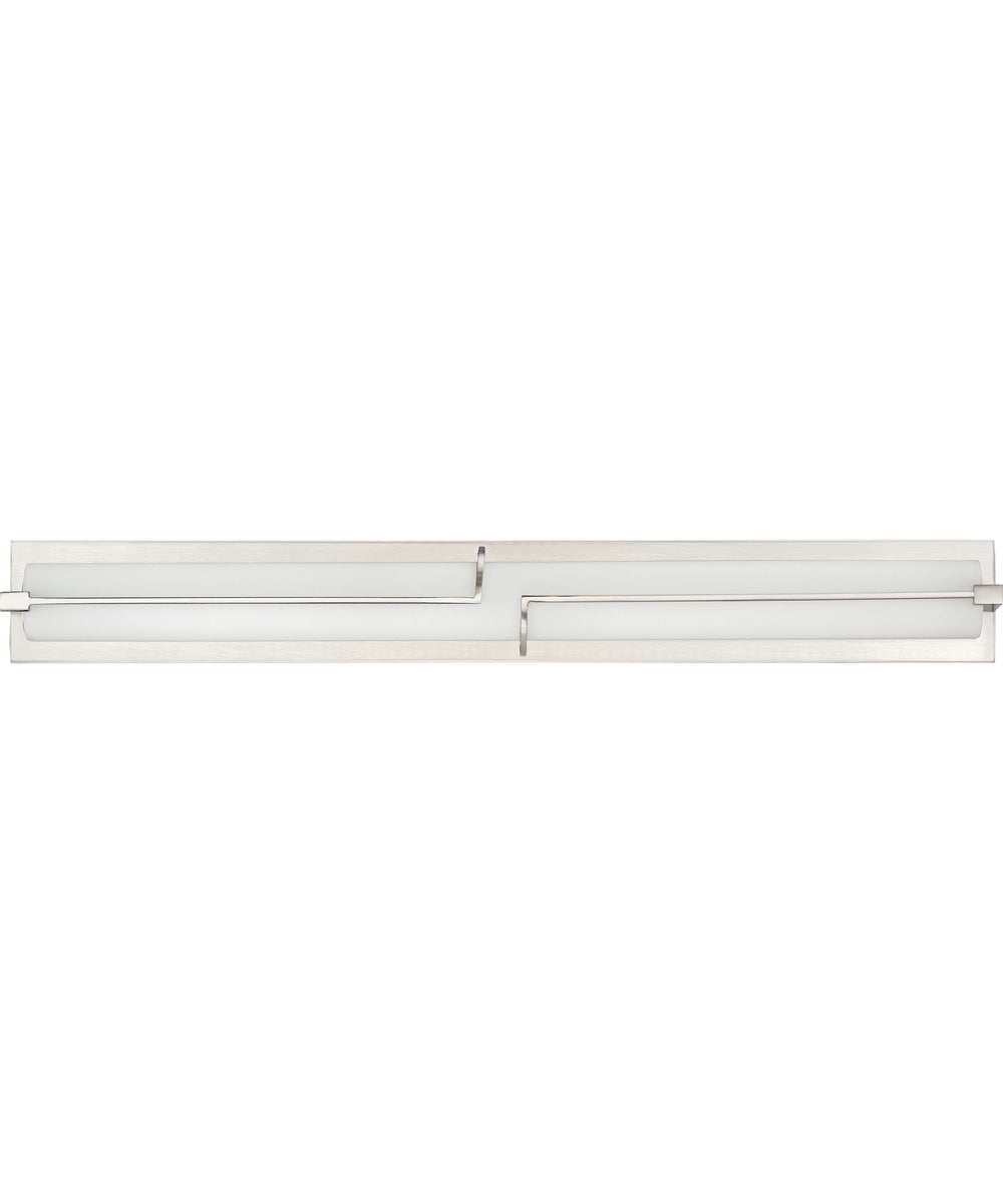 Lateral  Bath Light Brushed Nickel