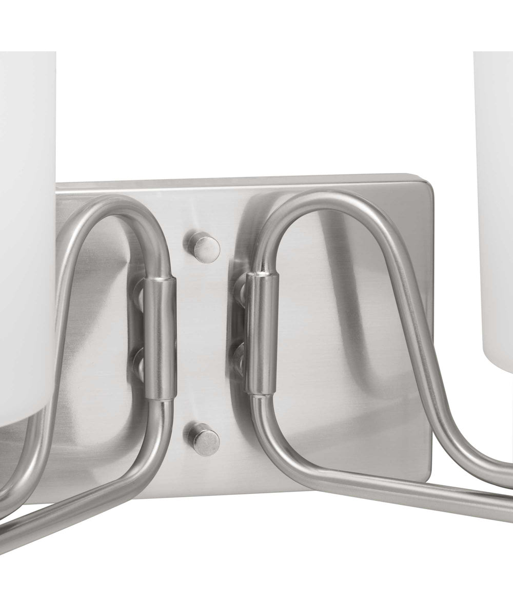 Tobin 2-Light Bath & Vanity Brushed Nickel