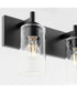 Fallstaff 4-light Bath Vanity Light Matte Black