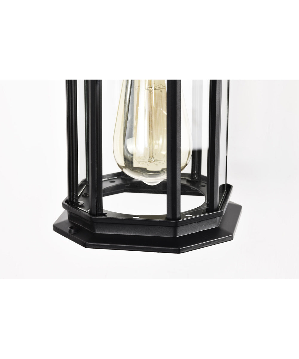 Hopkins 1-Light Outdoor Matte Black