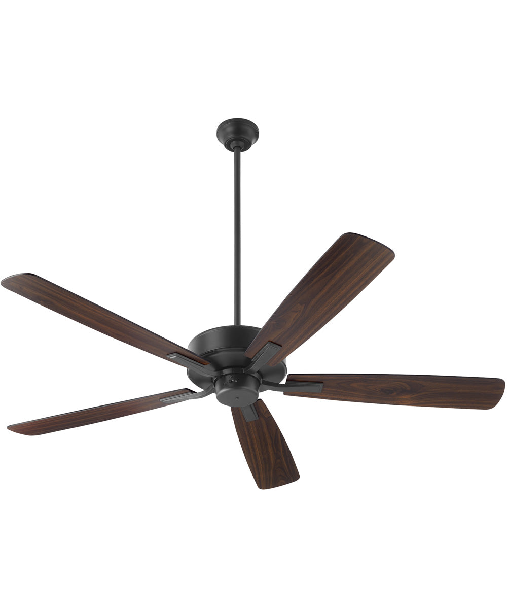 60" Ovation Ceiling Fan Matte Black