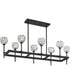 Regalia 8-light Island Light Matte Black