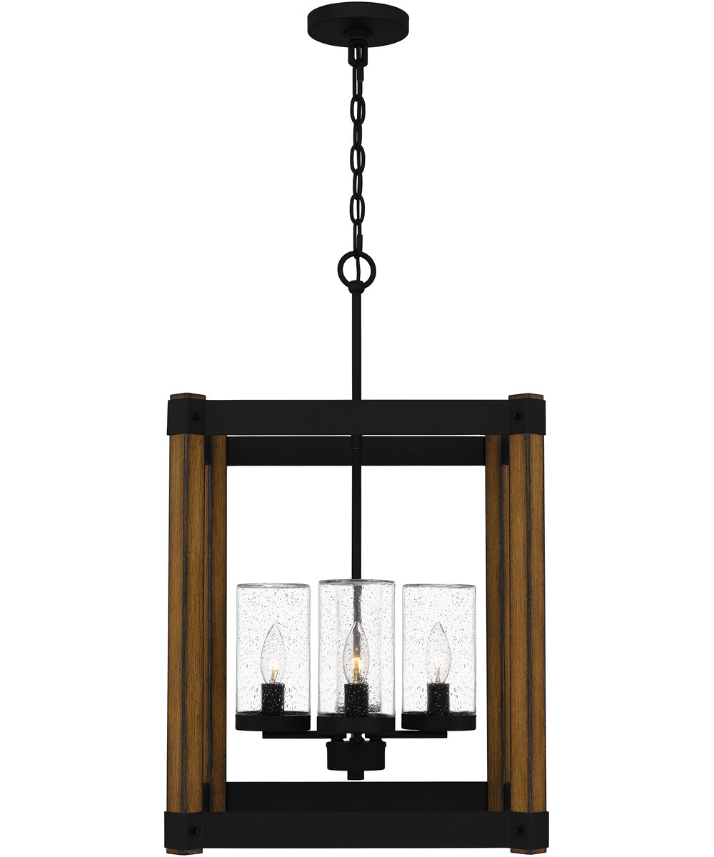 Rylan 4-light Pendant Matte Black