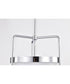 Valdora 1-Light Pendant Polished Nickel
