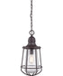 Marine Large 1-light Outdoor Pendant Light Western Bronze