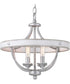 Gulliver 4-Light 14-1/4" Semi-Flush Convertible Galvanized Finish
