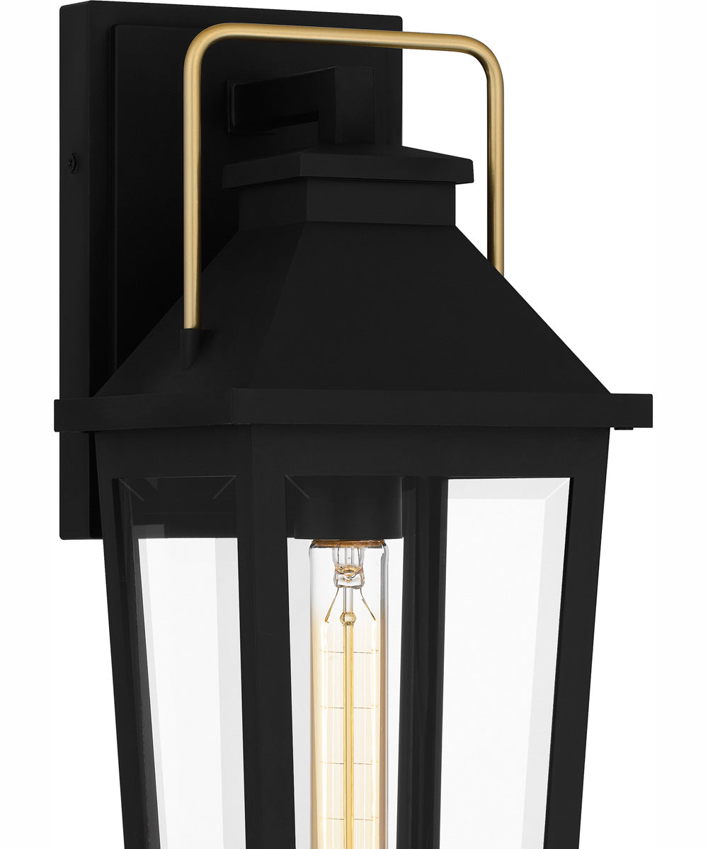 Buckley Medium 1-light Outdoor Wall Light Coastal Armour Aluminum Matte Black