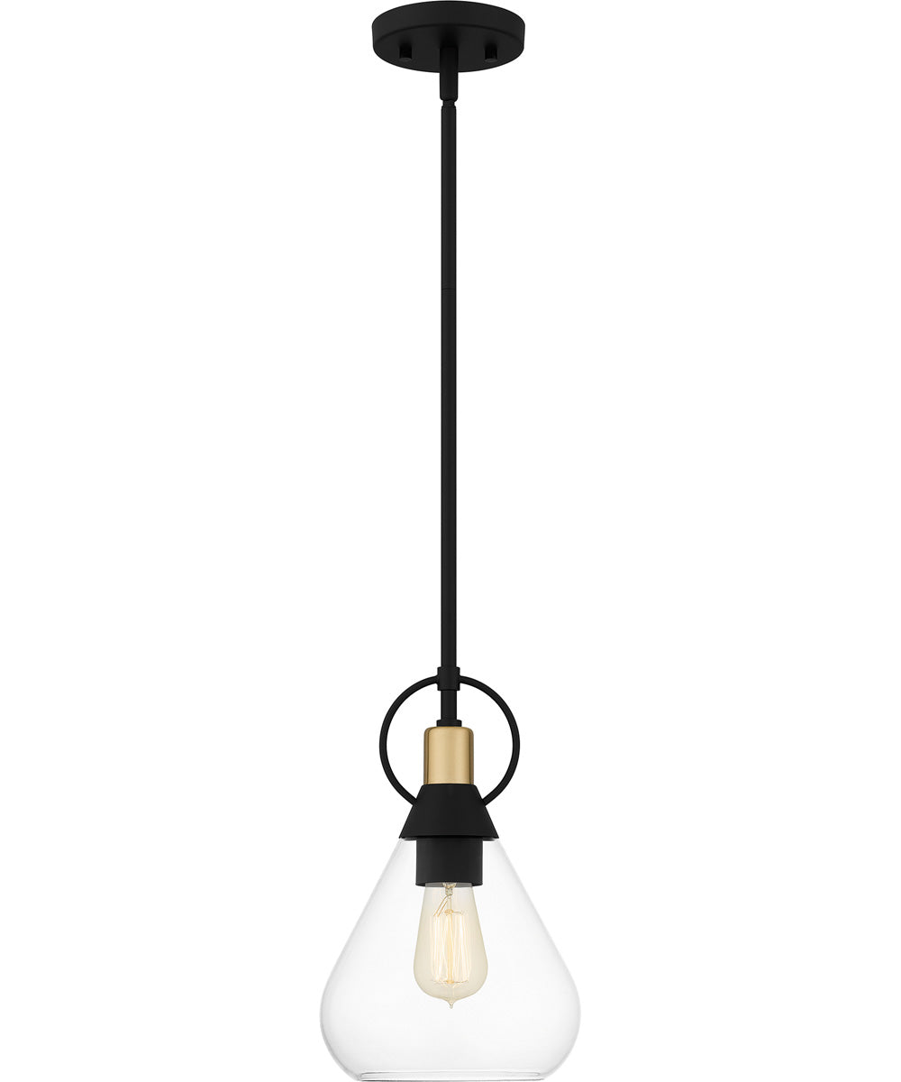 Quoizel Piccolo Pendant Small 1-light Mini Pendant Matte Black