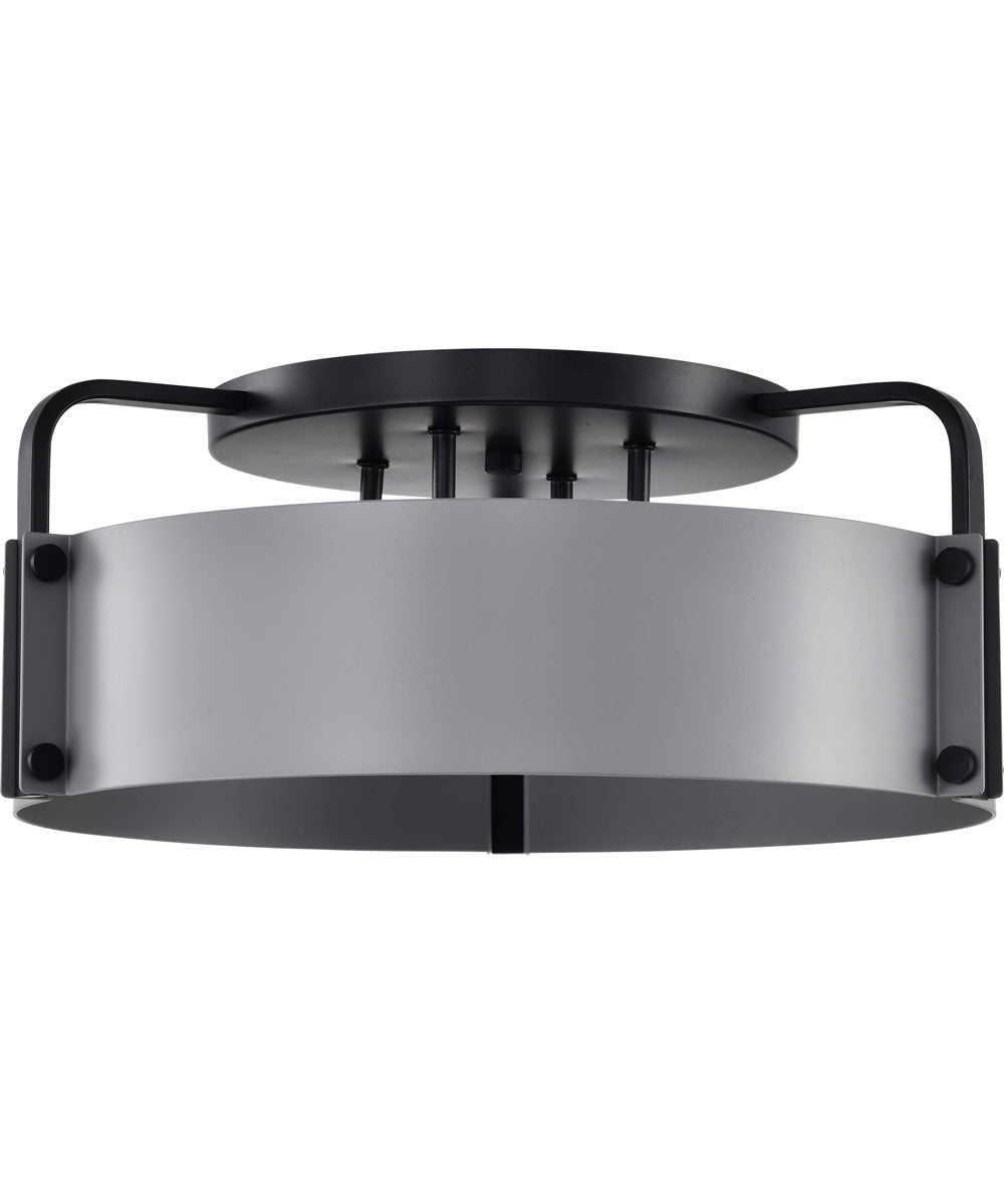 Altos 4-Light Close-to-Ceiling Matte Gray