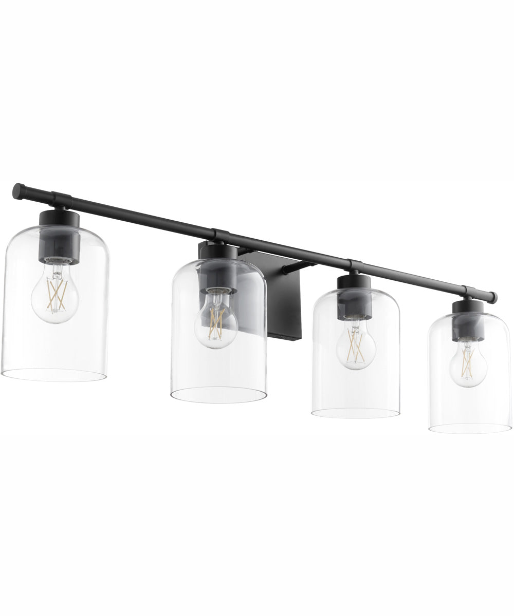 Tribute 4-light Bath Vanity Light Matte Black