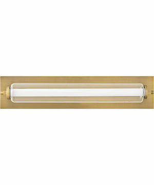 Lucien LED-Light Medium LED Vanity in Lacquered Brass